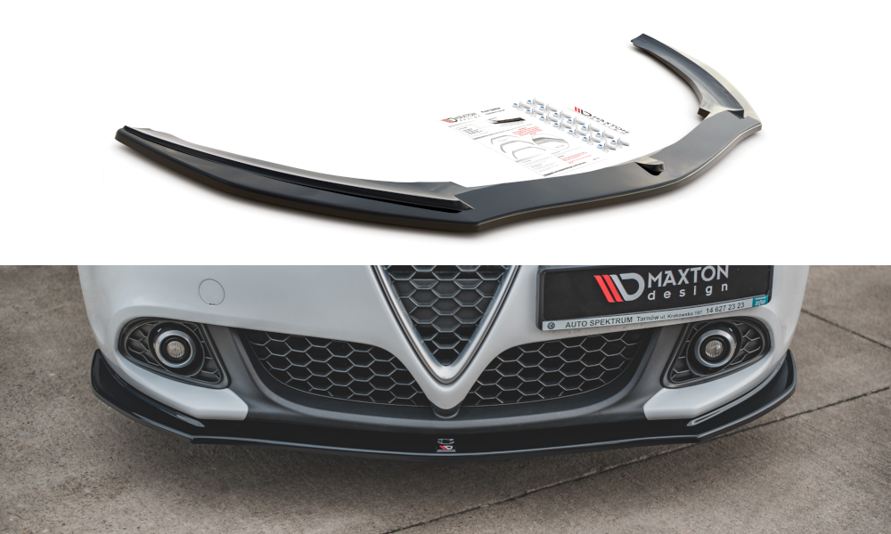 Front Ansatz V.2 für Alfa Romeo Giulietta  Carbon Look