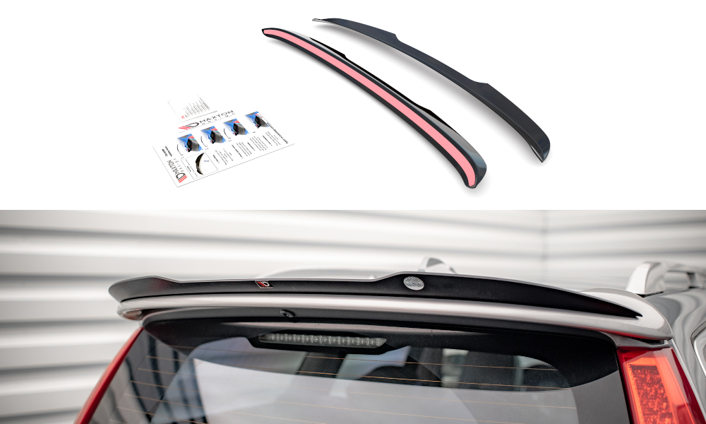Spoiler CAP V.1 für Volvo V70 Mk3 schwarz matt