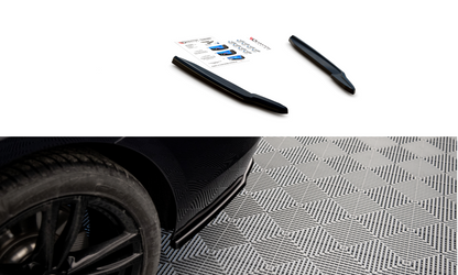 Heck Ansatz Flaps Diffusor für BMW 6er GT G32 M-Paket schwarz matt