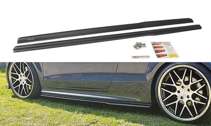 Seitenschweller Ansatz für Audi TT S / TT S-Line 8J  Carbon Look
