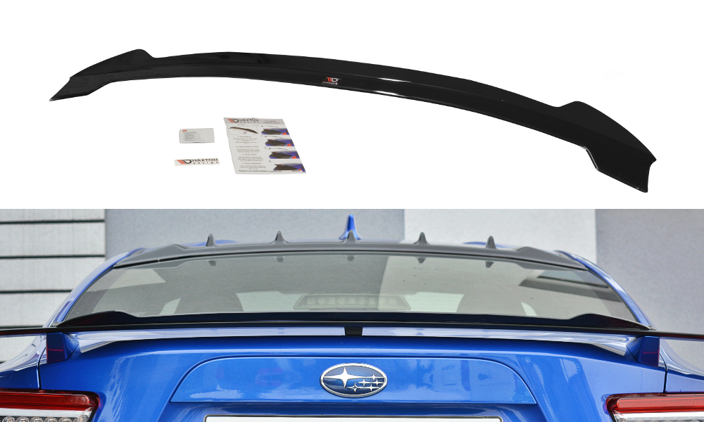 Spoiler CAP V.2 für SUBARU BRZ/ TOYOTA GT86 FACELIFT   schwarz matt