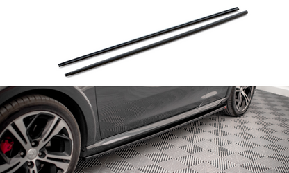 Seitenschweller Ansatz für Peugeot 208 GTi Mk1 schwarz matt