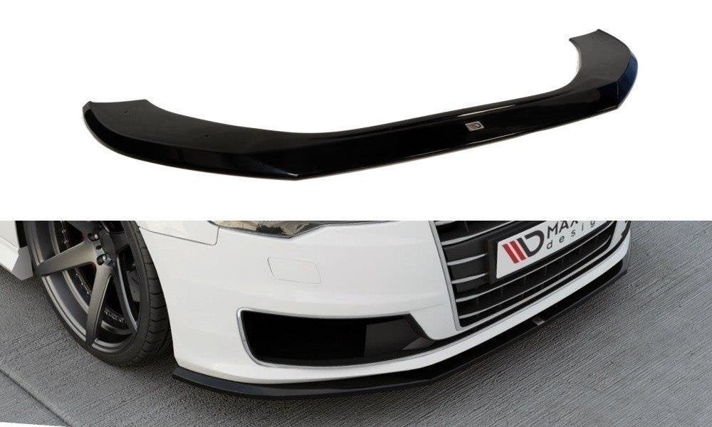 Front Ansatz für Audi A6 Ultra C7 FL Carbon Look