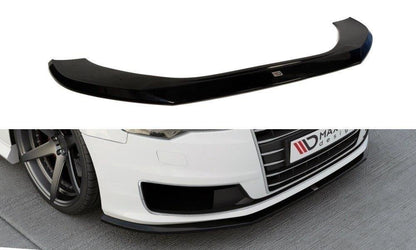 Front Ansatz für Audi A6 Ultra C7 FL Carbon Look