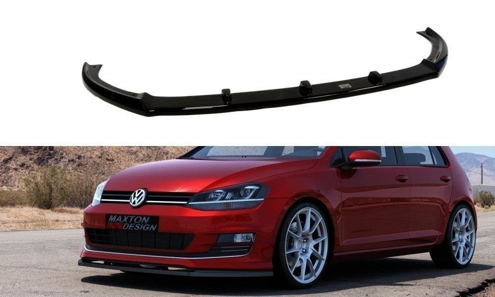 Front Ansatz für VW GOLF 7 FÜR Sport Paket Carbon Look