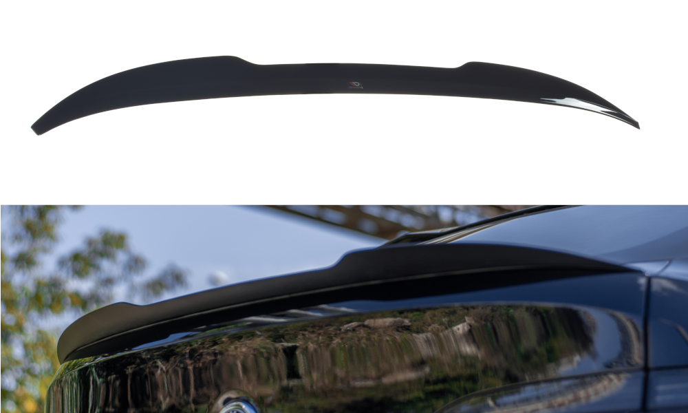 Spoiler CAP V.1 für BMW X4 M-Paket G02 schwarz matt