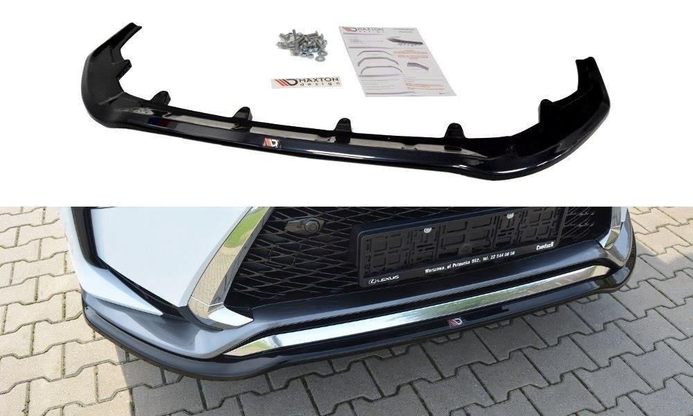 Front Ansatz V.1 für Lexus RX Mk4 F-Sport schwarz matt