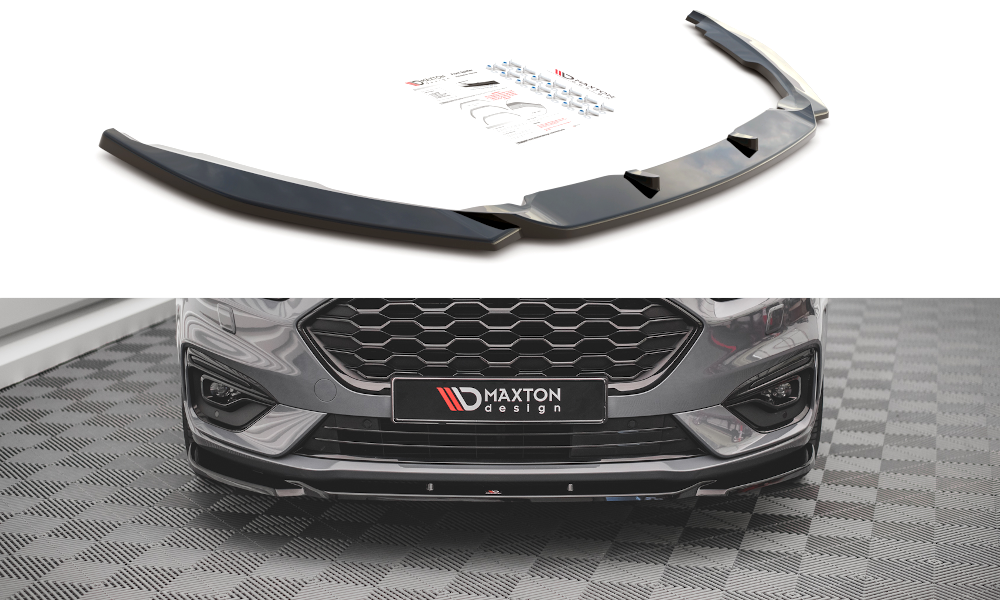 Front Ansatz V.2 für Ford Mondeo ST-Line Mk5 Facelift schwarz matt