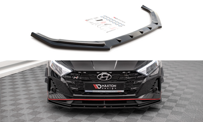Front Ansatz V.1 für Hyundai I20 N Mk3 schwarz matt