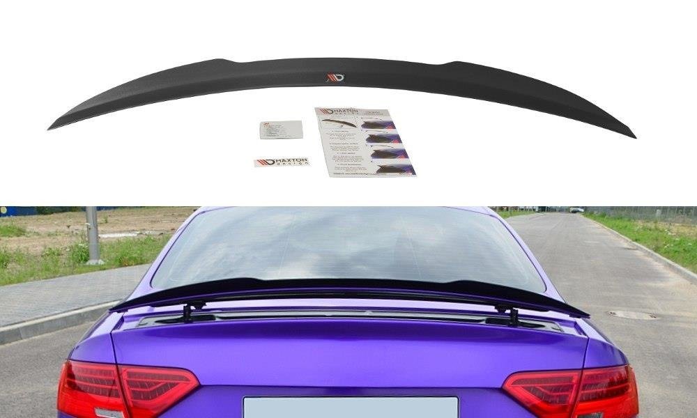 Spoiler CAP für Audi RS5 8T / 8T FL  schwarz matt