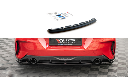 Mittlerer Diffusor Heck Ansatz für BMW Z4 M-Paket G29 schwarz Hochglanz