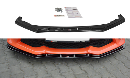 Front Ansatz V.3 für TOYOTA GT86 FACELIFT schwarz Hochglanz