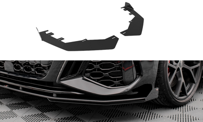 Front Flaps Audi RS3 8Y schwarz Hochglanz