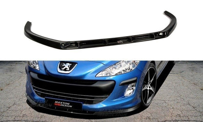 Front Ansatz für PEUGEOT 308 vor Facelift Carbon Look