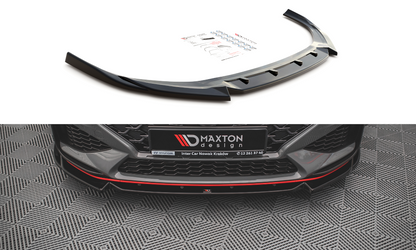 Front Ansatz V.2 für Hyundai I30 N Hatchback/Fastback Mk3 Facelift schwarz Hochglanz