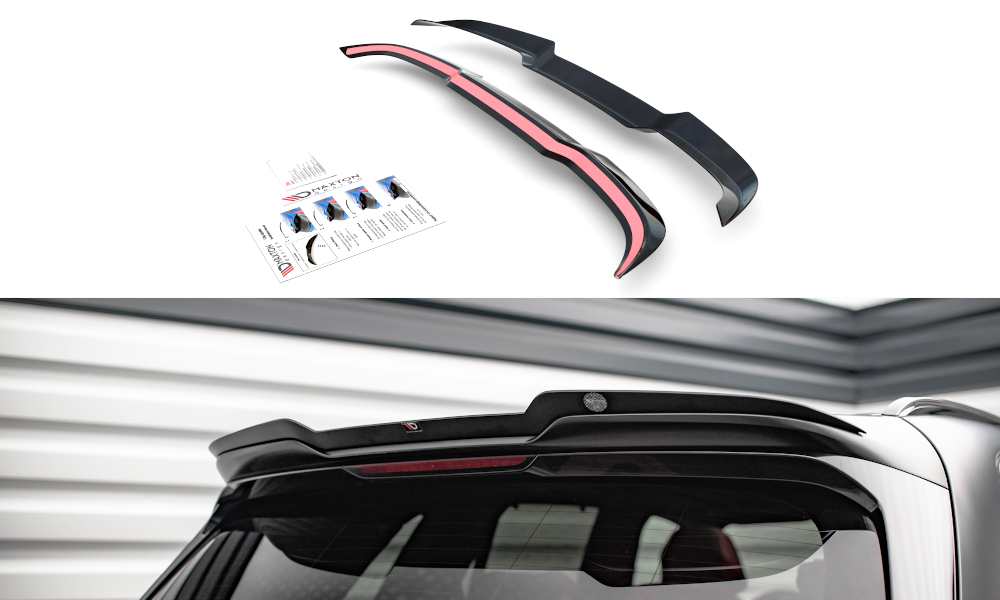 Spoiler CAP für BMW X5M F95 schwarz Hochglanz
