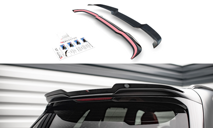 Spoiler CAP für BMW X5M F95 schwarz Hochglanz