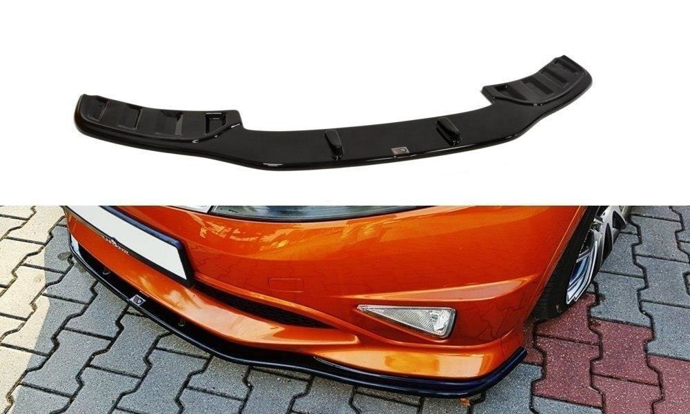 Front Ansatz für HONDA CIVIC VIII TYPE S/R schwarz Hochglanz