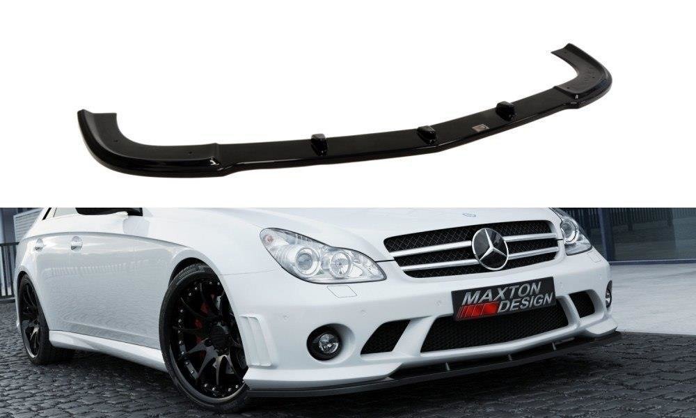 Front Ansatz für MERCEDES C-KLASSE C219 - W204 AMG LOOK Carbon Look