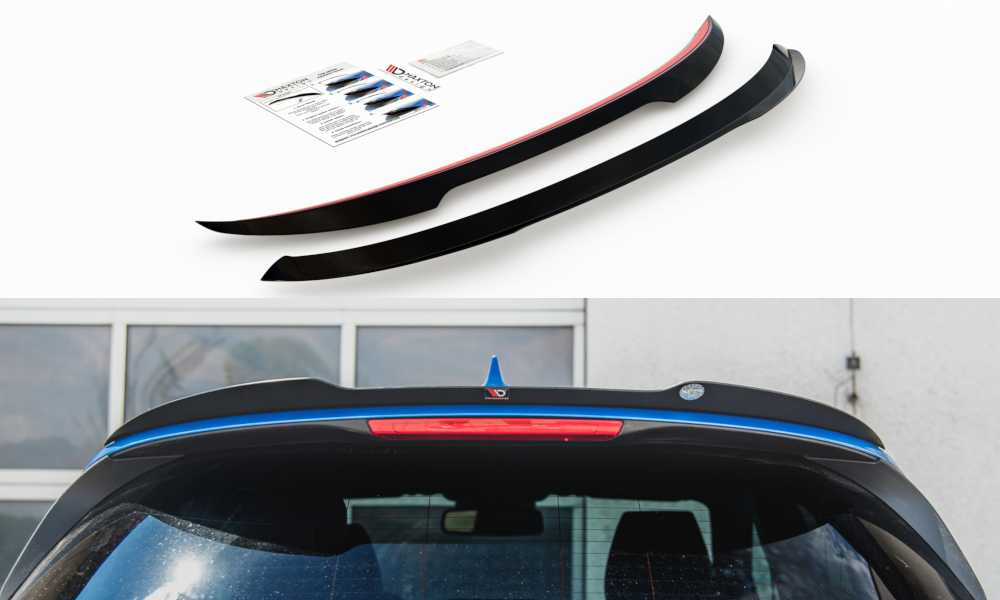 Spoiler CAP für Ford Puma schwarz Hochglanz