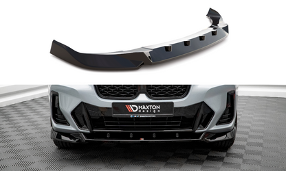 Front Ansatz V.2 für BMW X4 M-Paket G02 Facelift schwarz matt