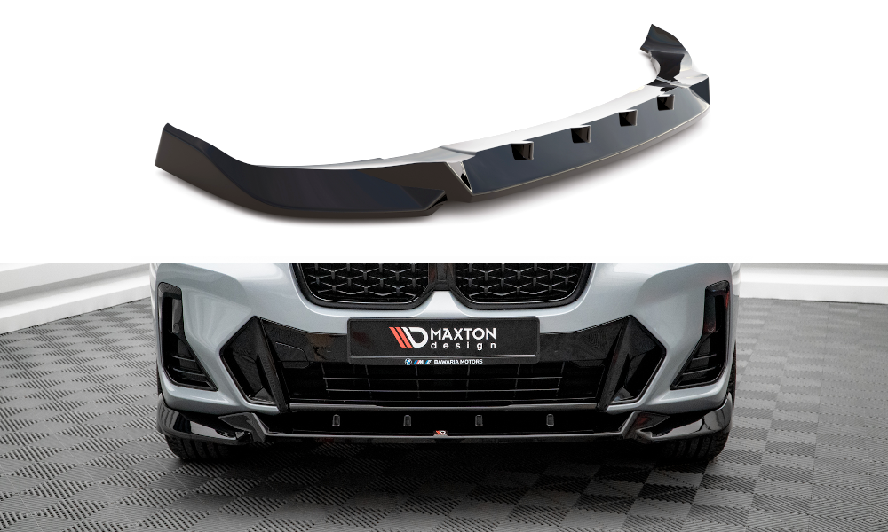 Front Ansatz V.2 für BMW X4 M-Paket G02 Facelift Carbon Look