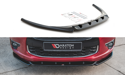 Front Ansatz für Citroen DS4 schwarz matt