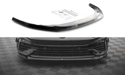 Front Ansatz V.5 für Volkswagen Golf R Mk8 schwarz matt
