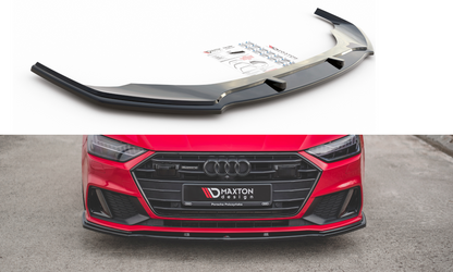 Front Ansatz V.2 für Audi A7 C8 S-Line / S7 C8 Carbon Look