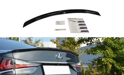Spoiler CAP für Lexus GS Mk4 Facelift T schwarz matt