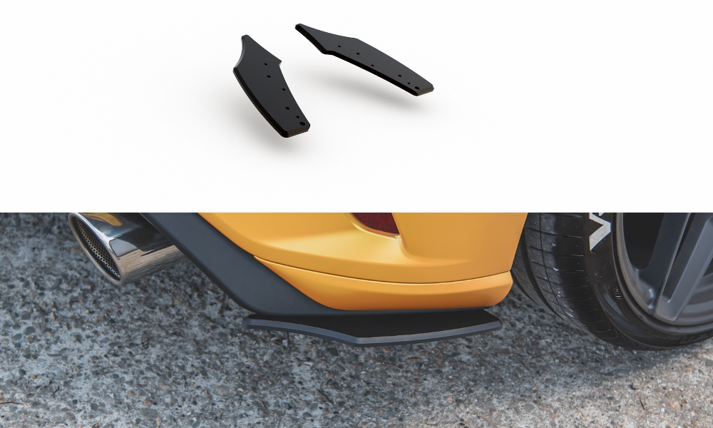 Robuste Racing Heck Ansatz Flaps Diffusor für Ford Focus ST Mk4
