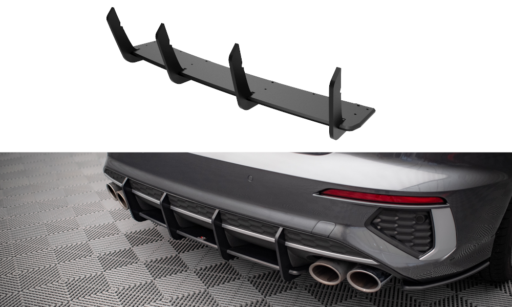 Street Pro Heckschürze für Audi S3 Limousine 8Y