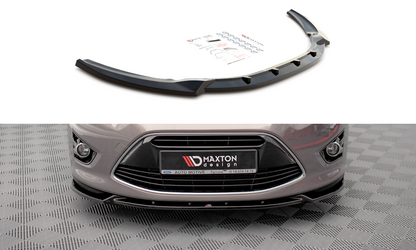 Front Ansatz für Ford C-Max Mk2 schwarz Hochglanz