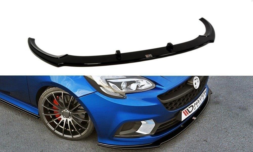 Front Ansatz für OPEL CORSA E OPC / VXR schwarz matt