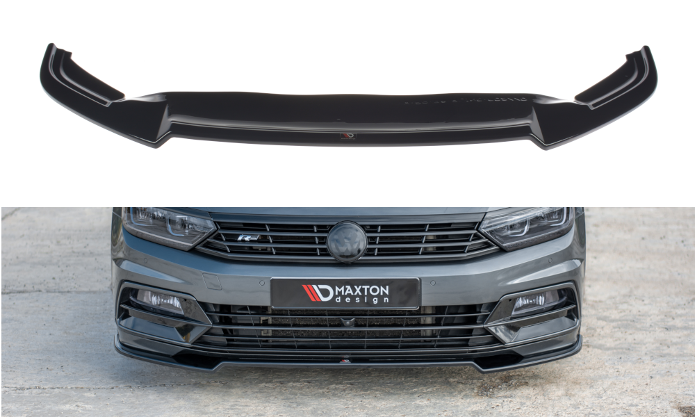 Front Ansatz V.2 für Volkswagen Passat R-Line B8 Carbon Look
