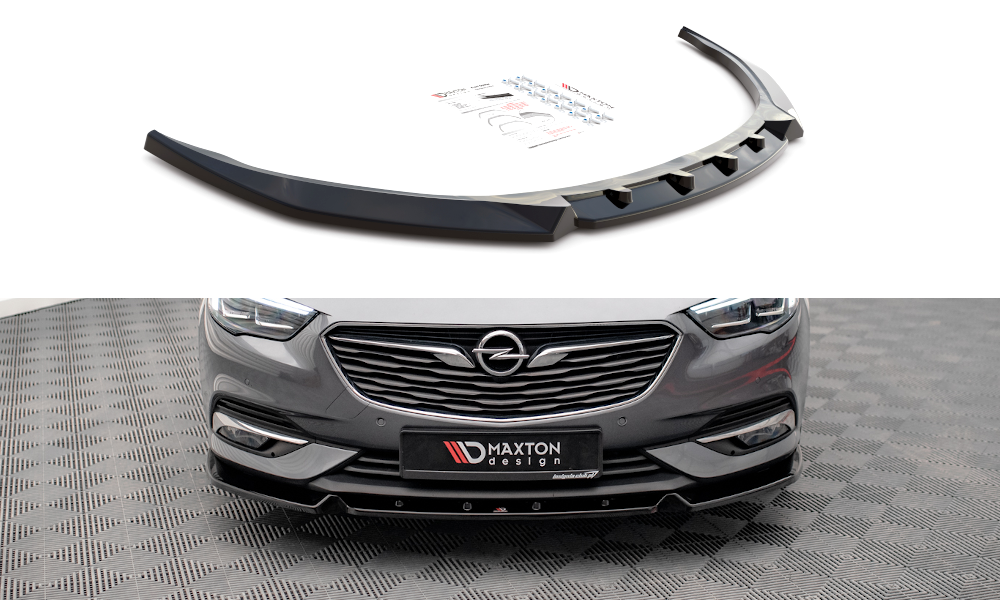 Front Ansatz V.2 für Opel Insignia Mk2 schwarz matt