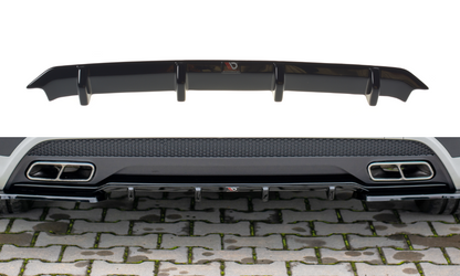 Diffusor Heck Ansatz für Mercedes A45 AMG W176 Carbon Look