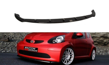 Front Ansatz für TOYOTA AYGO (vor Facelift) Carbon Look