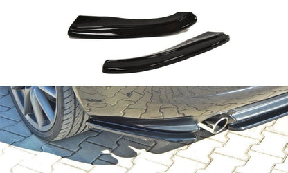 Heck Ansatz Flaps Diffusor für ALFA ROMEO 159 Carbon Look