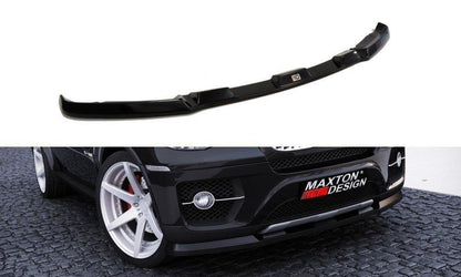 Front Ansatz für BMW X6 schwarz matt