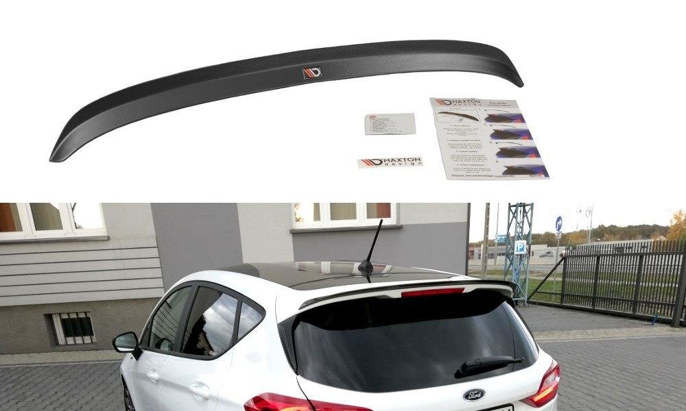 Spoiler CAP für Ford Fiesta Mk8  schwarz Hochglanz