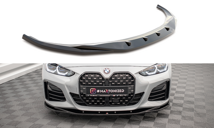 Front Ansatz V.3 für BMW 4er Gran Coupe M-Paket G26 Carbon Look