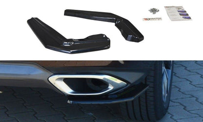 Heck Ansatz Flaps Diffusor für Lexus RX Mk4 T schwarz matt