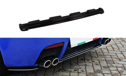 Mittlerer Diffusor Heck Ansatz für ALFA ROMEO 147 GTA  schwarz Hochglanz