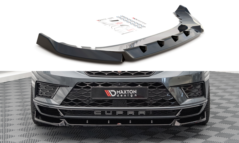 Front Ansatz V.1 für Cupra Ateca schwarz matt
