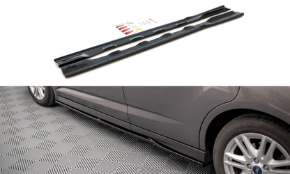 Seitenschweller Ansatz für Ford C-Max Mk2 Carbon Look
