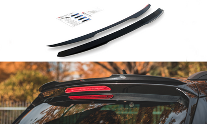 Spoiler CAP für Skoda Karoq Sportline Carbon Look