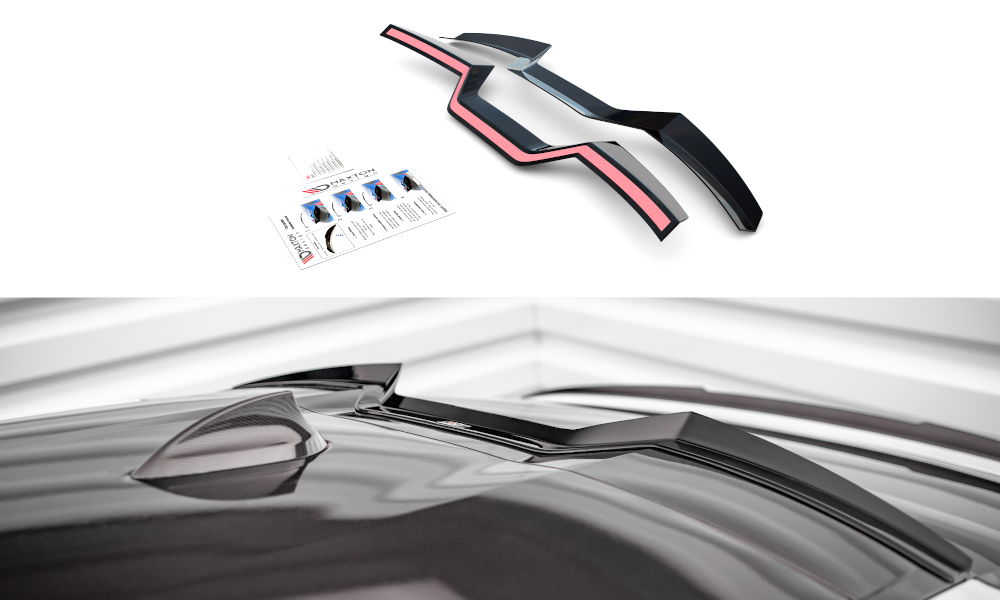 Spoiler CAP für BMW X6 M-Paket G06 Carbon Look