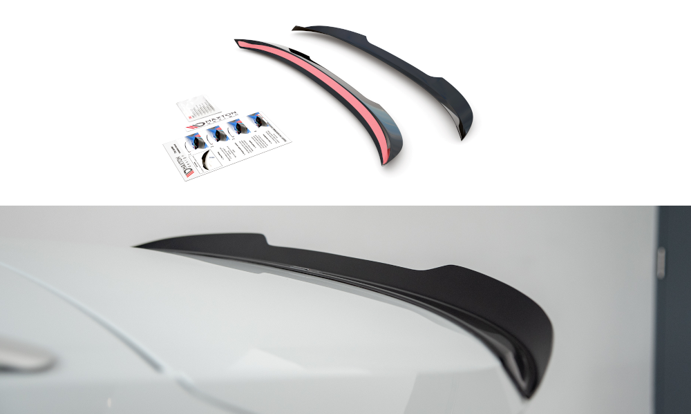Spoiler CAP für Skoda Octavia Standard / RS Mk4 Combi Carbon Look
