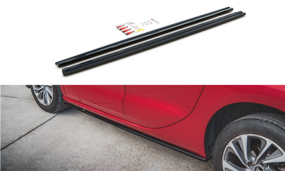 Seitenschweller Ansatz für Citroen DS4 Carbon Look